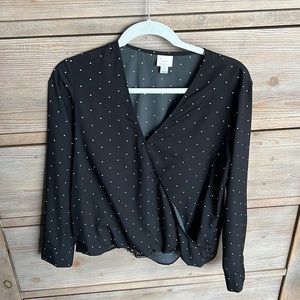 A New Day Women’s Polka Dot Blouse